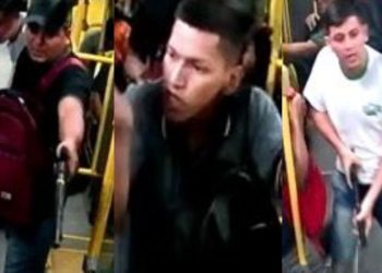 Trio é caçado pela polícia por roubo a ônibus em Manaus