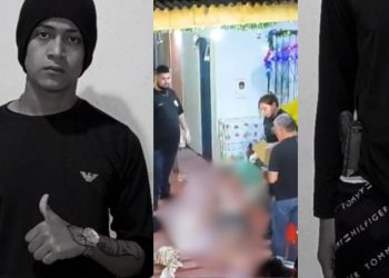 Adolescente morto com 12 tiros em Manaus ostentava pistola na cintura
