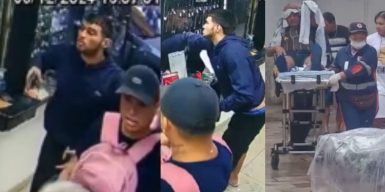 Bandidos fazem a limpa em joalheria e atiram em inocente no Centro de Manaus