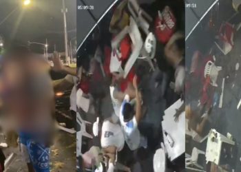 Briga entre torcedores do Paysandu e Remo no Alvorada deixa feridos durante baby chá