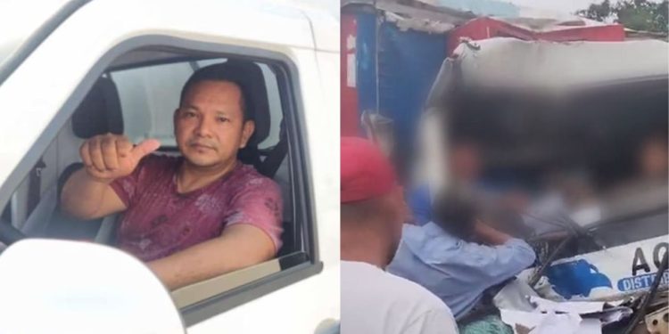 Morre homem que ficou preso às ferragens em acidente entre caminhão e ônibus na AM-010