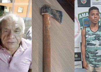 Veja como ficou o idoso que morreu após levar machadadas do enteado em Parintins