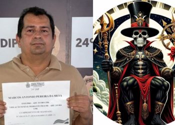 Pai de santo que estupr0u mulher em Manaus diz que estava incorporado pelo 'Exu Caveira'