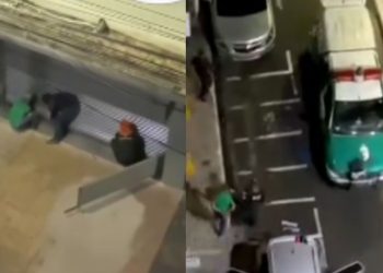 Vídeo: Quadrilha é presa em flagrante tentando furtar loja no Centro de Manaus