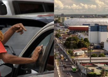 Fim da mamata: Força-tarefa mira ‘Flanelinhas” da Arena da Amazônia