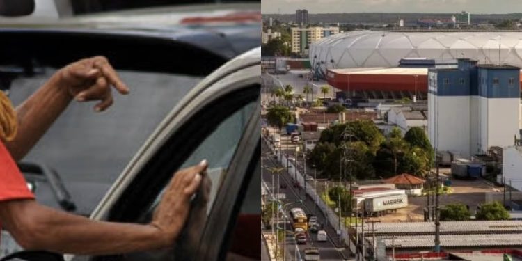Fim da mamata: Força-tarefa mira ‘Flanelinhas” da Arena da Amazônia