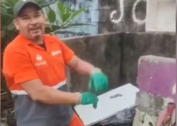 Preso suspeito de matar gari com mais de 14 facadas no Tarumã