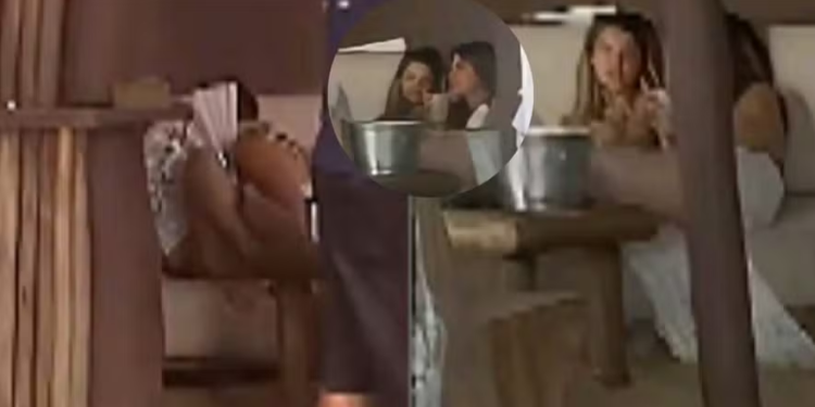 Vídeo: Luciana Gimenez e atriz de 'Chiquititas', 33 anos mais nova, são vista supostamente aos beijos