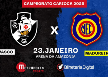 É hoje: Vasco x Madureira se enfrentam em Manaus nesta quinta