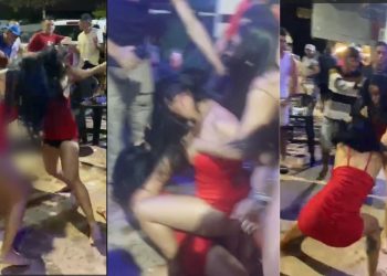 Vídeos: sem calcinha, mulher sai na porrada com 'rival' no Amazonas