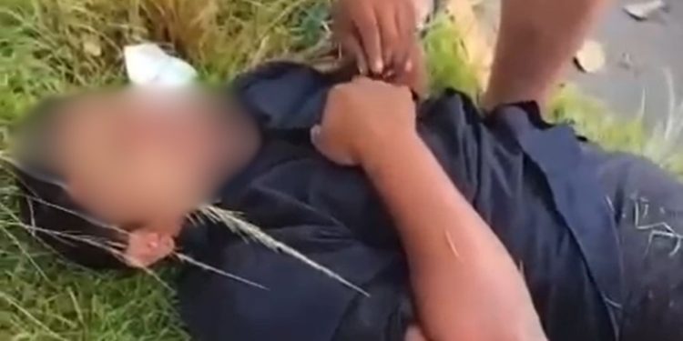 Vídeo: suspeito de roubo implora para não apanhar de população revoltada em Manaus