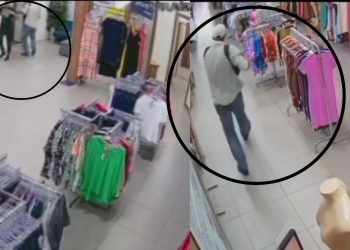 Vídeo: funcionários de loja são feitos reféns por criminosos na avenida Grande Circular