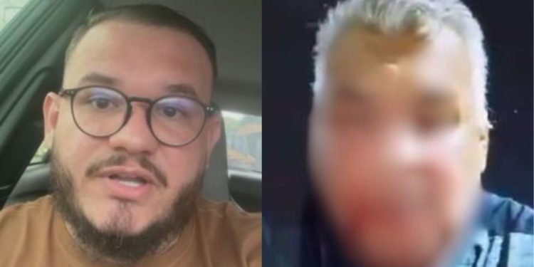 Vídeo: Pastor que deu soco no rosto de idoso em Manaus diz que foi a vítima
