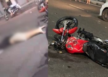 Vídeo: motociclista morre após colidir em carro no bairro Coroado
