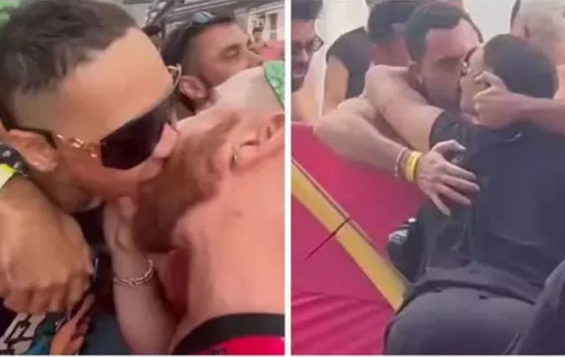 Vídeo: Pabllo Vittar é flagrada beijando muito em festa gay no Rio