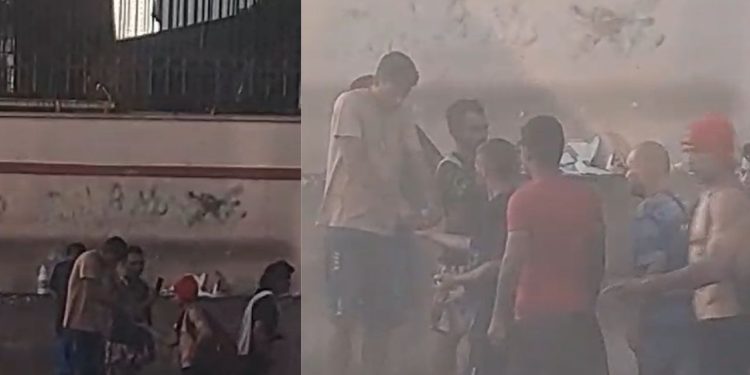 Vídeo: homem distribui drogas para moradores de rua no Centro de Manaus