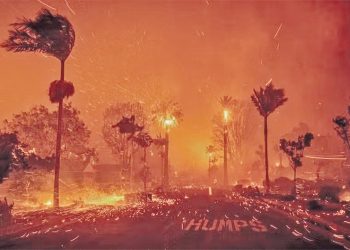 Los Angeles a cidade dos anjos virou fornalha do diabo