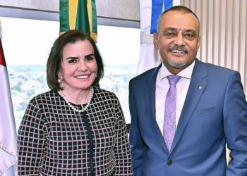 A presidente do TCE, Yara Lins, a Dama de Ferro, fechou parceria com o Tribunal de Justiça, na atual gestão de Jomar Fernandes, em áreas estratégicas como, inovação, tecnologia e transparência