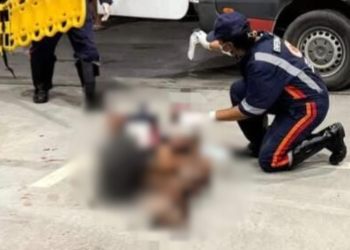 'Tribunal do crime' julga e atira nas mãos de homem no Jorge Teixeira