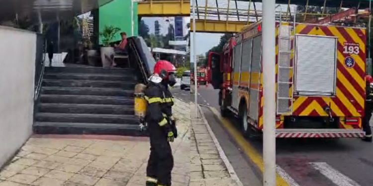 Vídeo: loja no Manauara Shopping tem princípio de incêndio