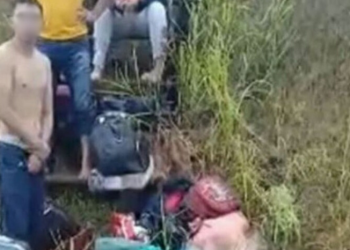 Lancha com passageiros naufraga após bater em tronco no Amazonas