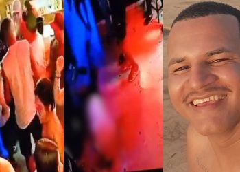 Vídeo mostra professor sendo morto a tiros enquanto ‘curtia’ em boate em Tefé
