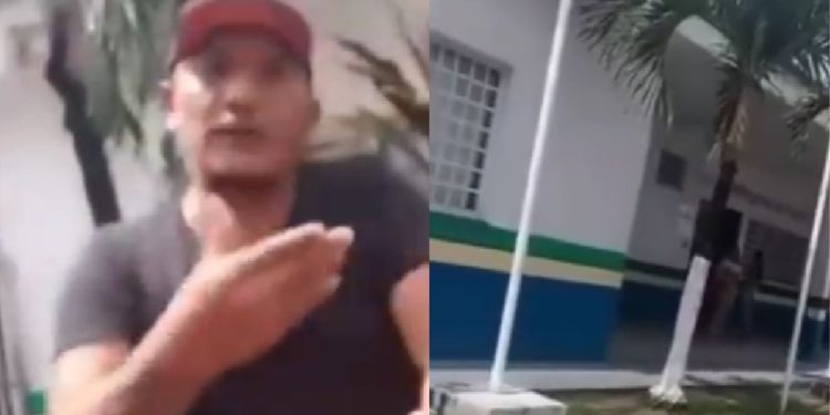 Vídeo: Bêbado leva chifre e implora para ser preso em delegacia de Manaus: “delegado não quer”