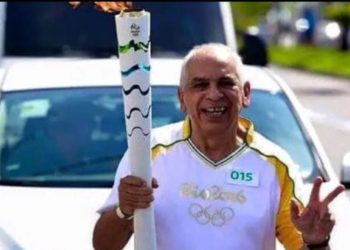 Troféu Tocha Olímpica: Arnaldo Santos foi premiado pelos bons serviços prestados ao esporte