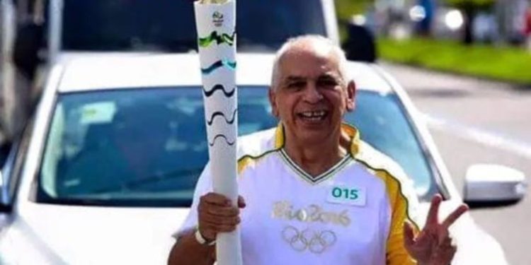 Troféu Tocha Olímpica: Arnaldo Santos foi premiado pelos bons serviços prestados ao esporte