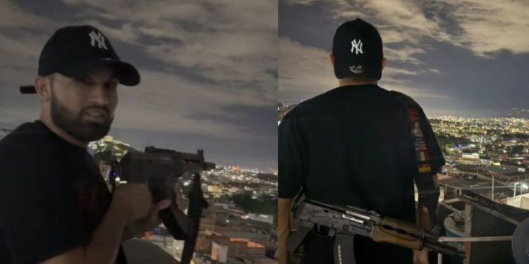 Vídeo mostra traficante 'BL' ostentando fuzil no Rio de Janeiro antes de ser preso em Manaus