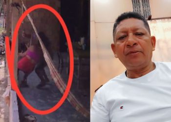 Polícia continua na busca de homem esfaqueou a ex na frente dos filhos e fugiu no Amazonas