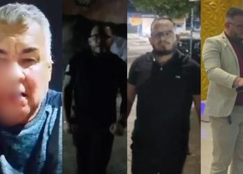 doso leva socos de pastor em Manaus e implora: "Eu não aguento"