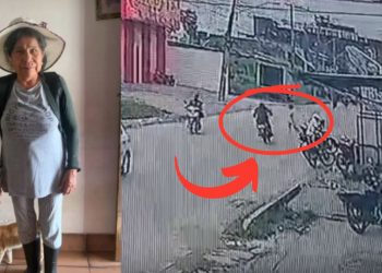 Vídeo mostra momento que idosa morre atropelada por moto no interior do Amazonas