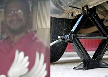 Mecânico morre esmagado após 'macaco' ceder e carro cair sobre ele em Manaus