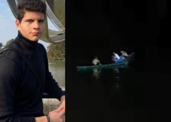 Vídeo mostra momento que bombeiros acham corpo de jovem que morreu afogado em Manacapuru