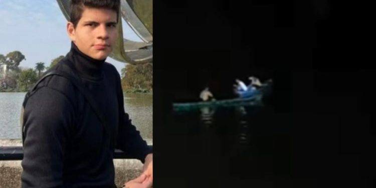 Vídeo mostra momento que bombeiros acham corpo de jovem que morreu afogado em Manacapuru