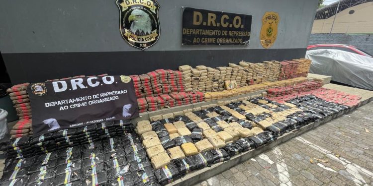 Drogas apreendidas – Traficantes têm prejuízo de R$ 20 milhões