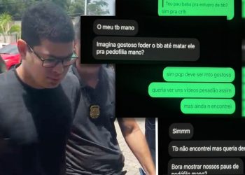 Chocante! “Teu p@u baba para estupro de bb?”, pedófilo é preso por armazenar imagens de abuso infantil