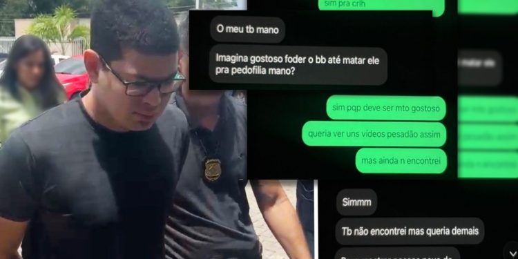 Chocante! “Teu p@u baba para estupro de bb?”, pedófilo é preso por armazenar imagens de abuso infantil