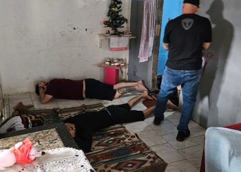 Presa quadrilha que roubou viaturas de galpão