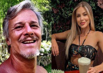 Namorada de Marcello Novaes rebate crítica de fãs por falta de romantismo do ator