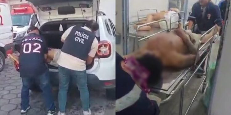 Toretto de Manaus ‘levou farelo’ dos policiais e acabou crivadinho