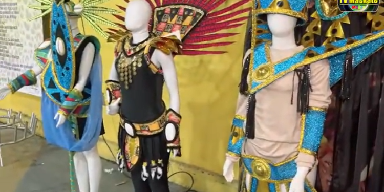 CARNACRAU 2025: Escola de Samba Vila da Barra e suas Fantasias para a avenida