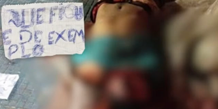 Bilhete é deixado porfacção após homem serexecutado