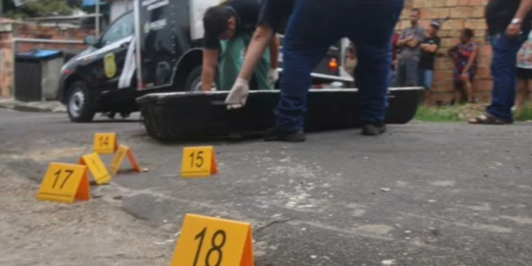 Homem é executado com 17 tiros no Mutirão