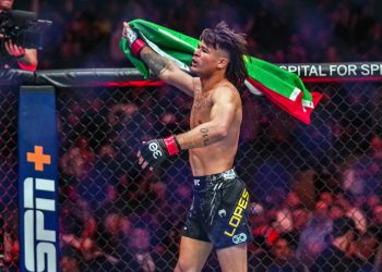 Brasileiro  Diego Lopes disputará o título do UFC