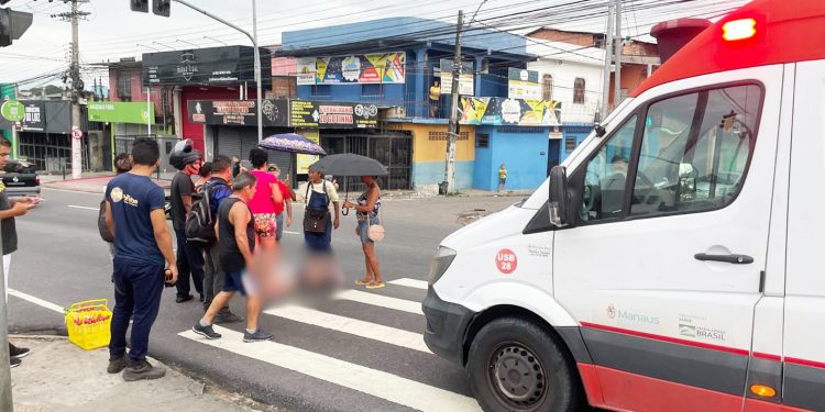 Atropelado na faixa de pedestre