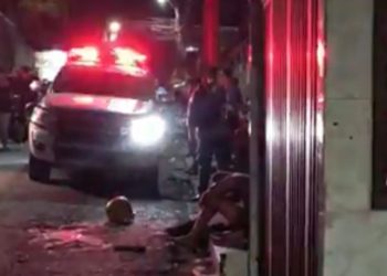 Ficou com o couro ardendo – Assaltante é agredido após assaltar no Novo Aleixo