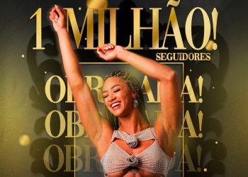 Aline se torna a primeira Pipoca do BBB 25 a alcançar 1 milhão de seguidores