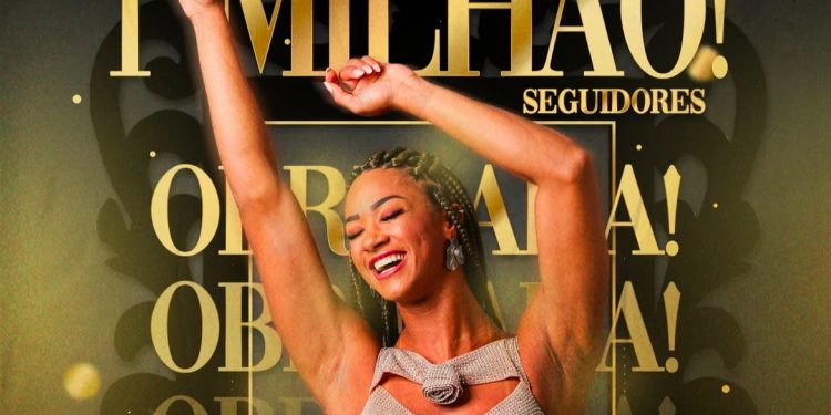 Aline se torna a primeira Pipoca do BBB 25 a alcançar 1 milhão de seguidores